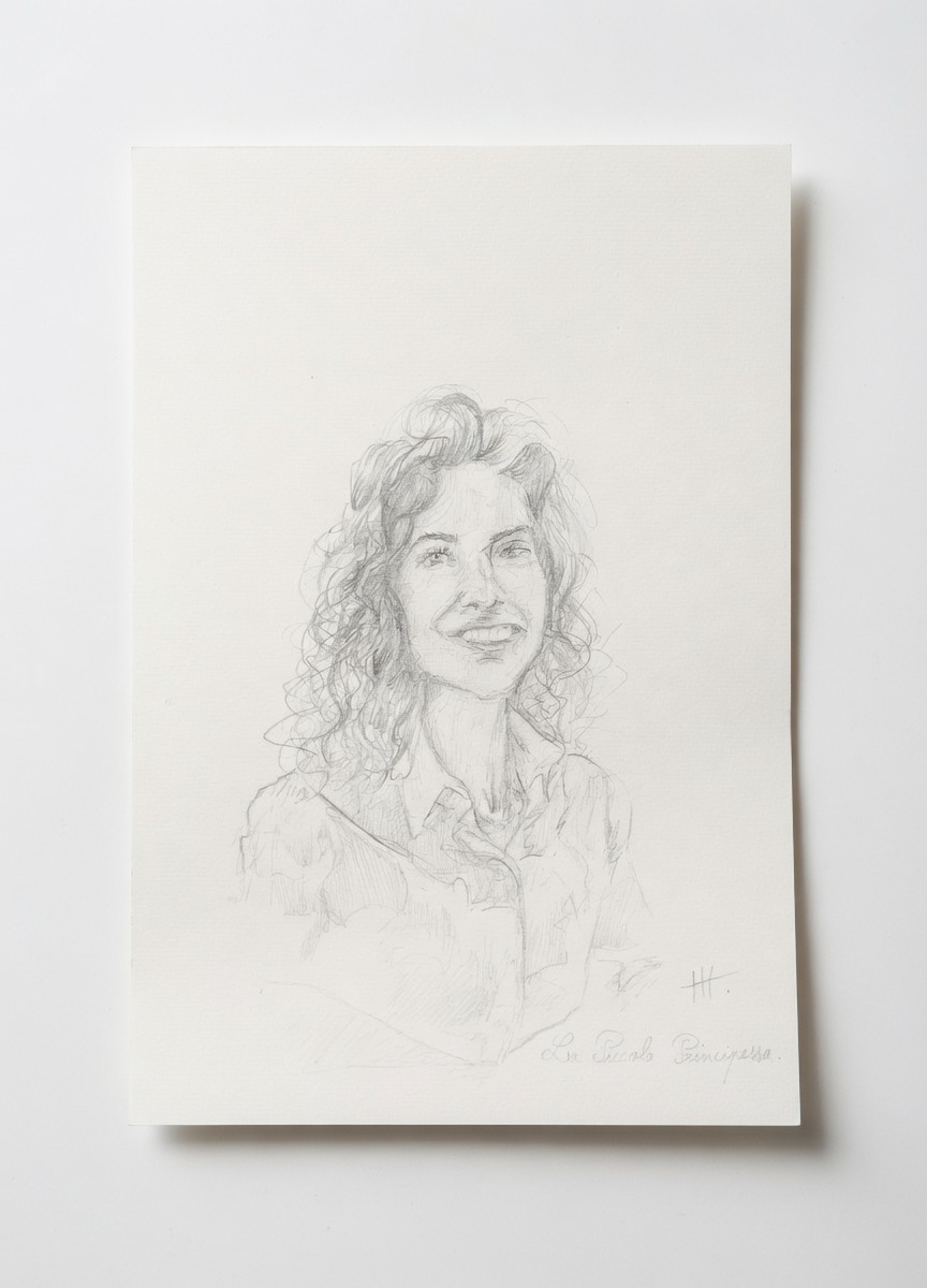 Portrait au crayon